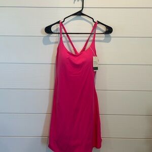 Halara Pink Athletic Dress - Easy On & Off